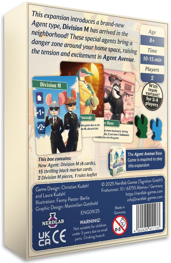 Agent avenue division M Expansion box