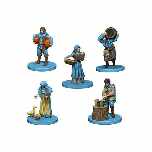 Agricola Game Pieces - Blue