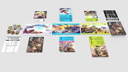 Air land and sea critters at war cards