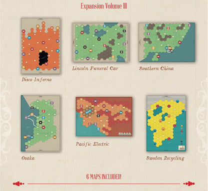 Age of Steam Deluxe Expansion III