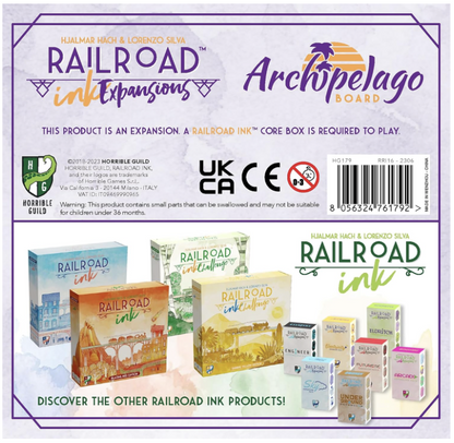 Railroad Ink: Archipelago Boards Expansion