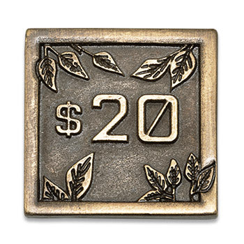 Ark Nova twenty dollar metal coin