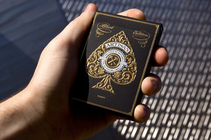 Artisan Black playing cards