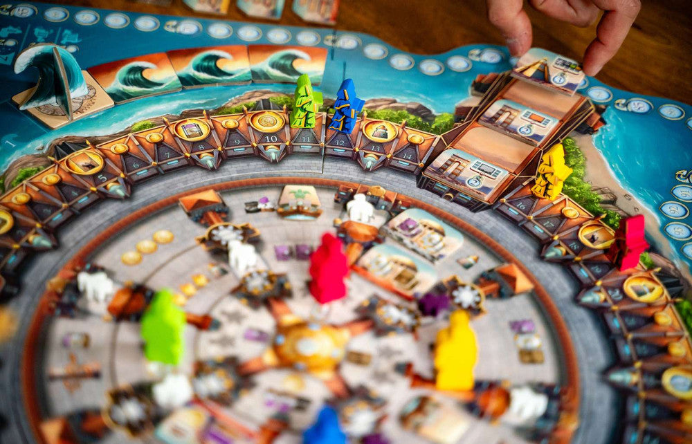 Atlantis Exodus board game components