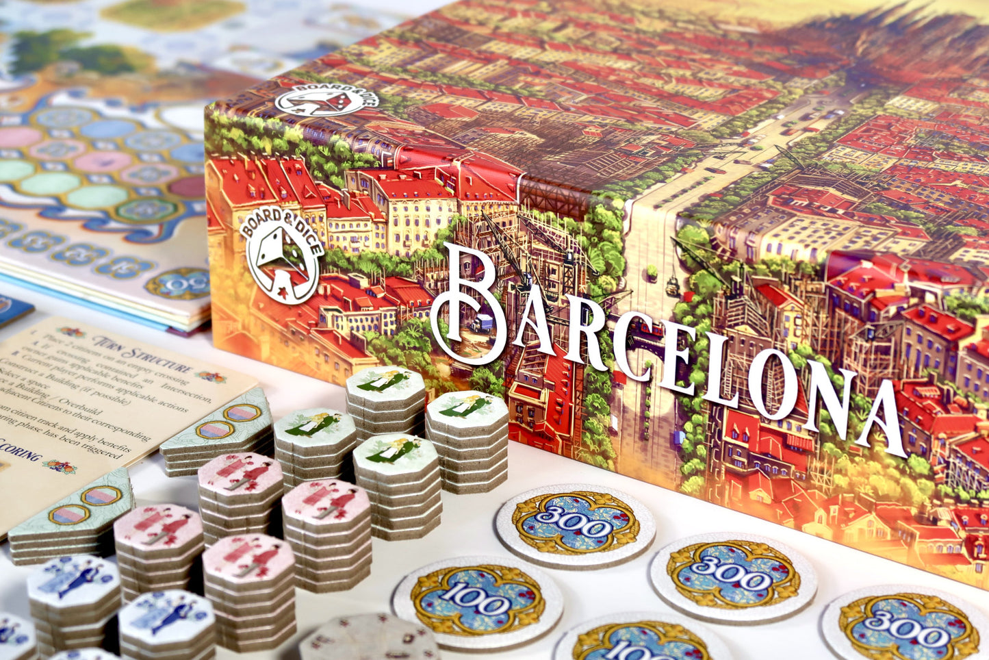 Barcelona with tokens