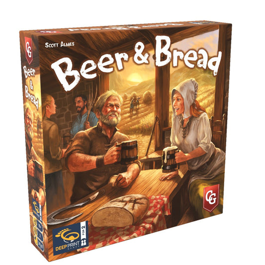 Beer and bread board game box