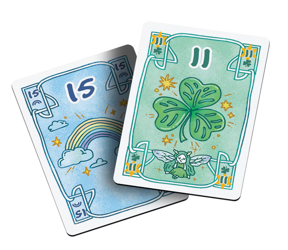 Fairy board game cards