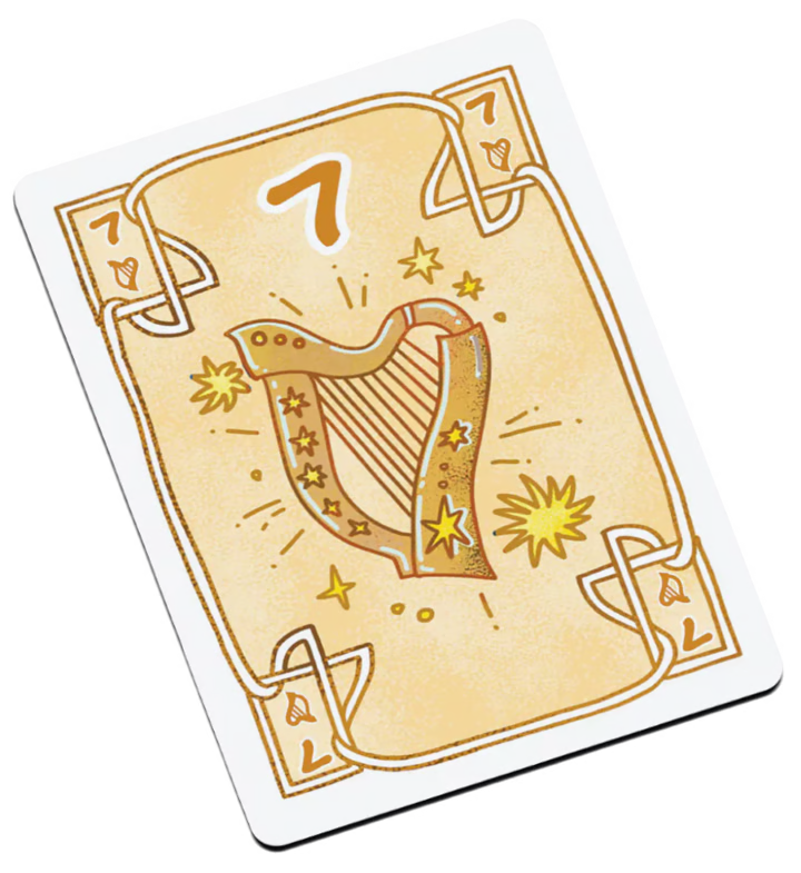 Fairy board game card