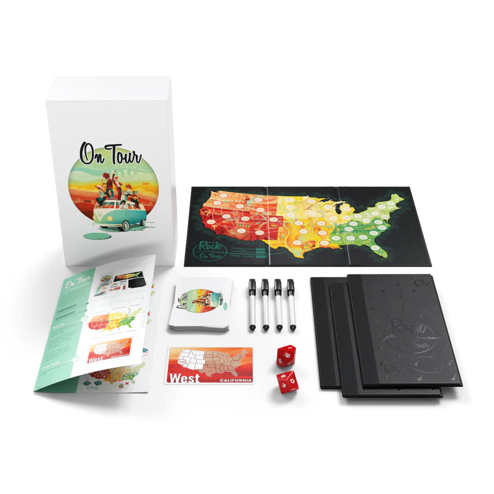 On Tour board game