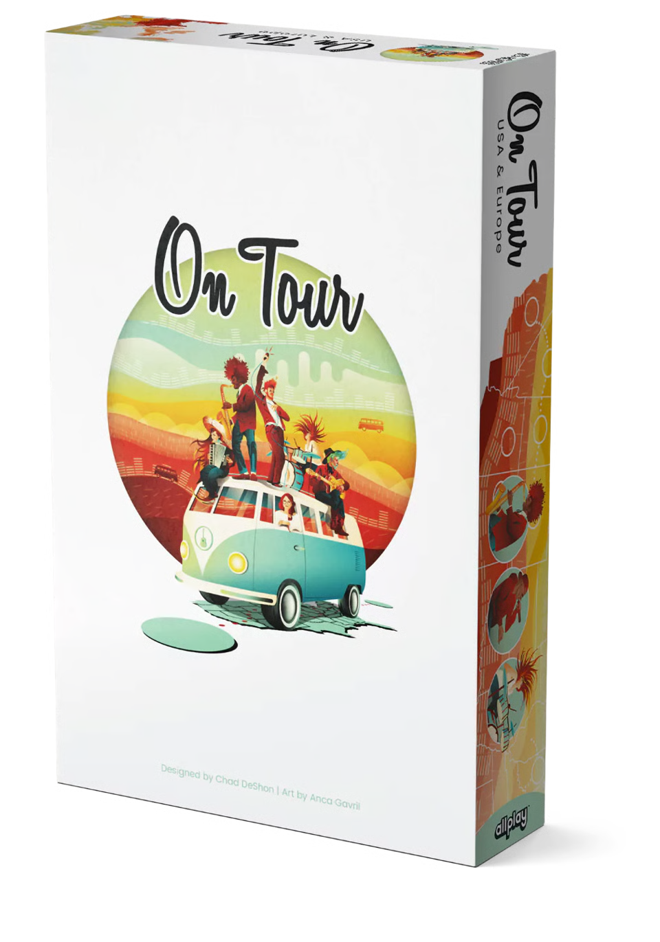 On Tour board game box