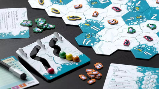 Waddle board game box
