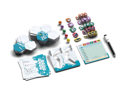 Waddle board game box