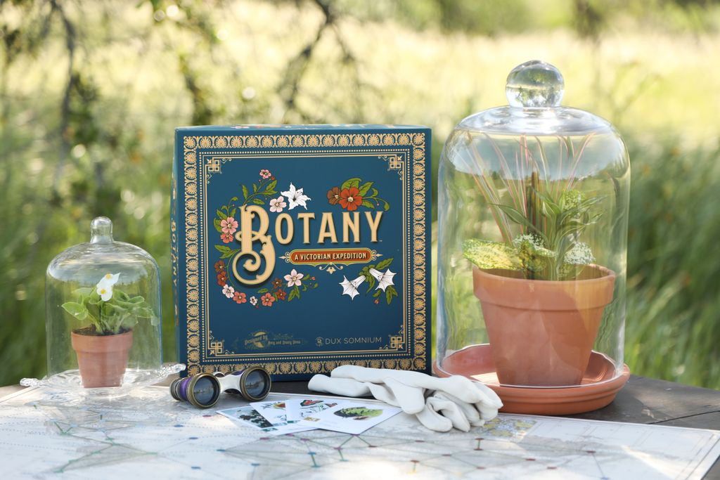 botany board game box