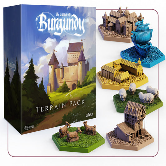 Castles of Burgundy 3D Tile Terrain Pack Special Edition
