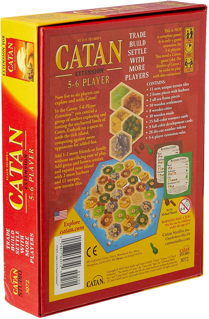 Catan 5 -6 player extension expansion 5th Edition