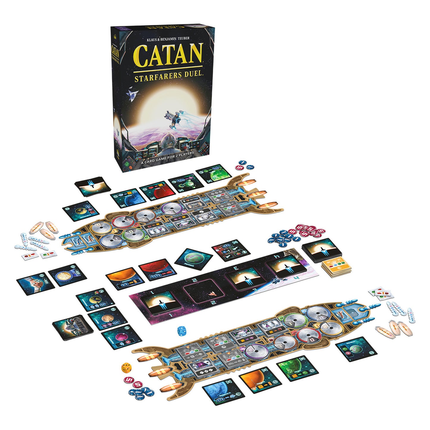 catan starfarers duel components