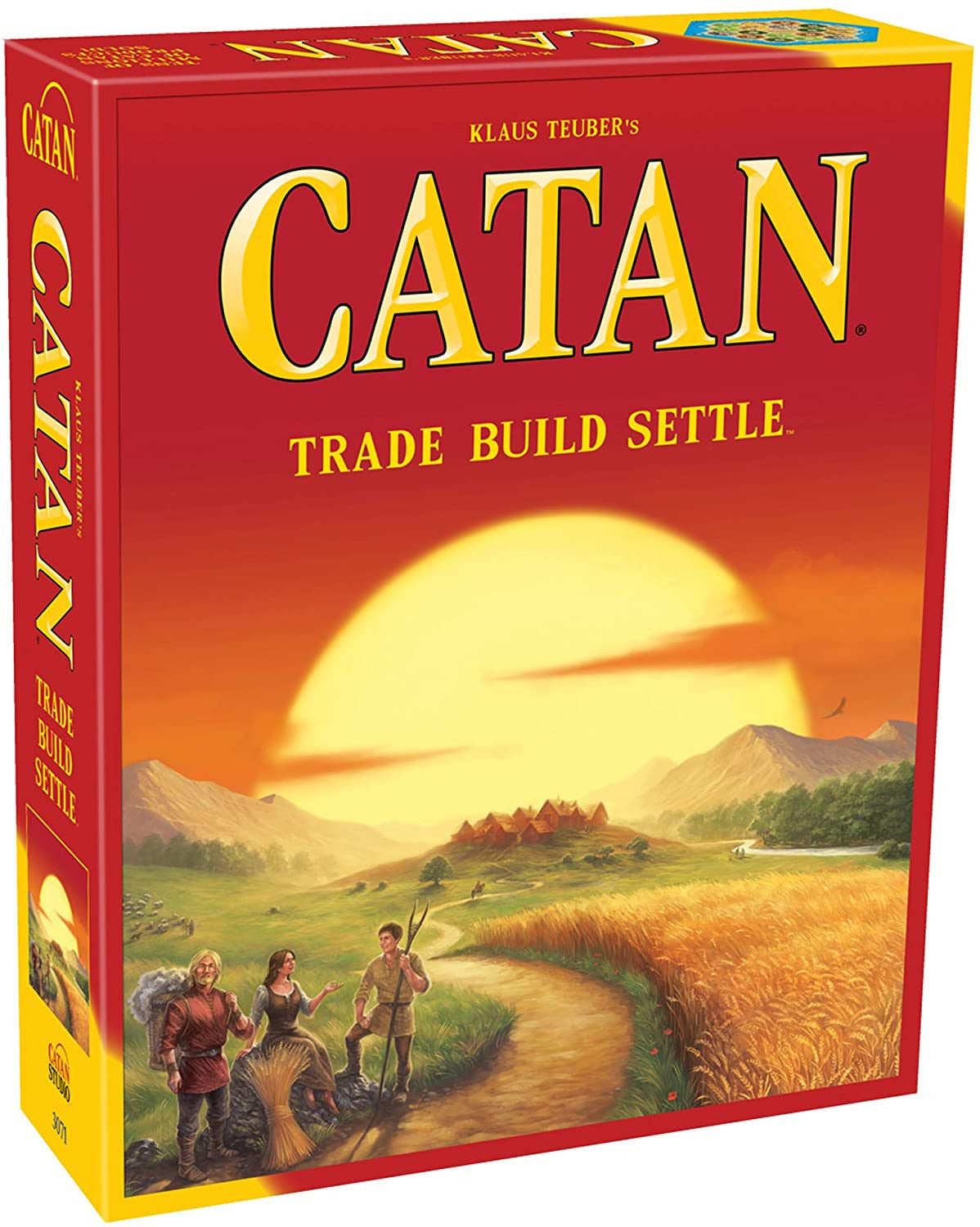 Catan trade build settle board game