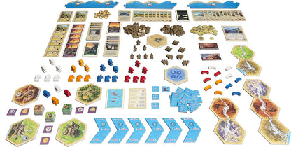 Catan traders barbarians expansion components