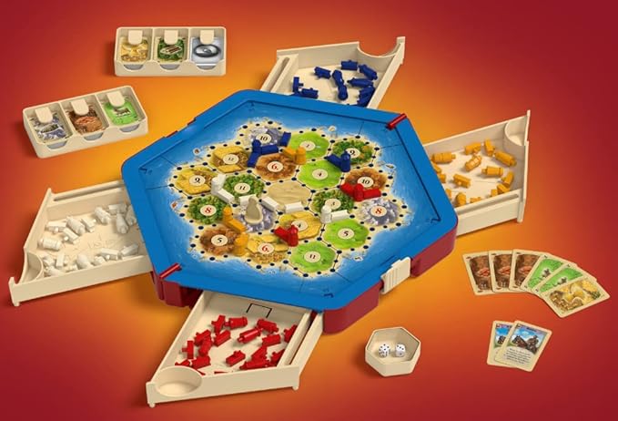 Catan Traveler Edition Game Setup