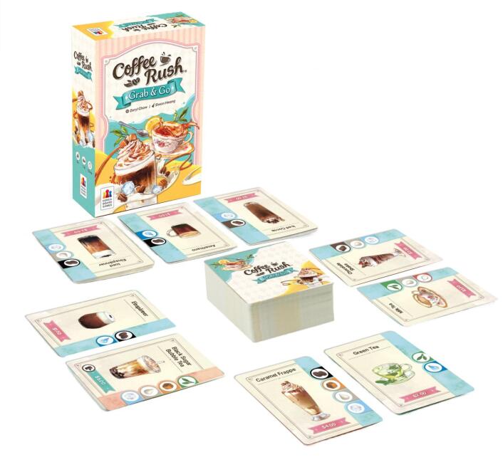 Coffee Rush Grab and Go Card Game