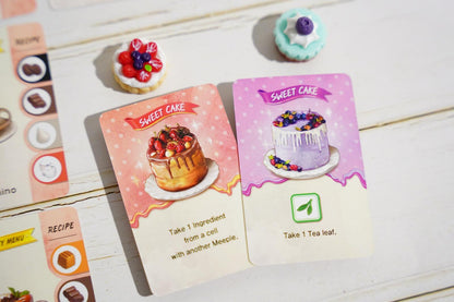 Coffee Rush a Piece of Cake Expansion with little cakes