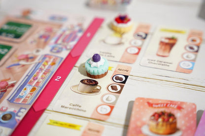 Coffee Rush a Piece of Cake Expansion with little cakes