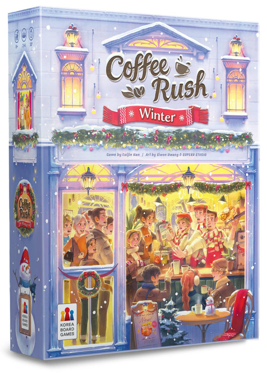 Coffee Rush Winter Edition Board Game