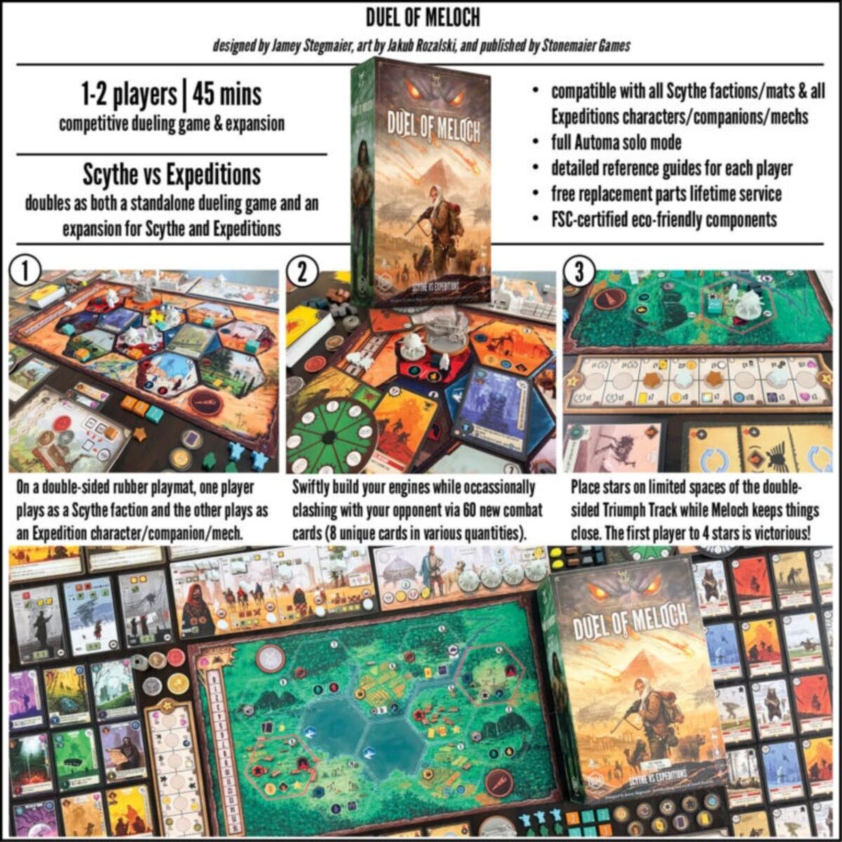Duel of Meloch game cards