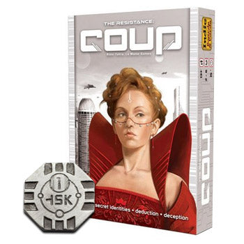 Coup Metal Coins
