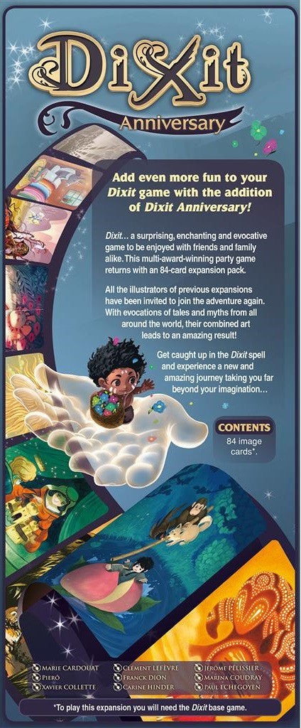 Dixit 10th Anniversary board game cards