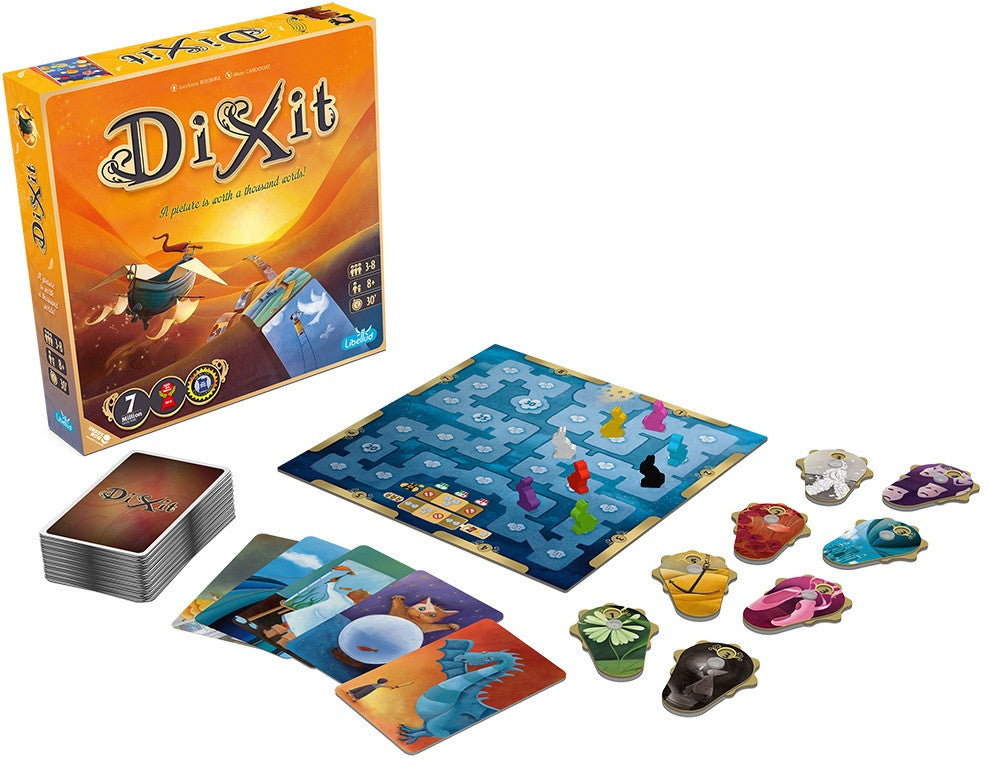 Dixit board game components