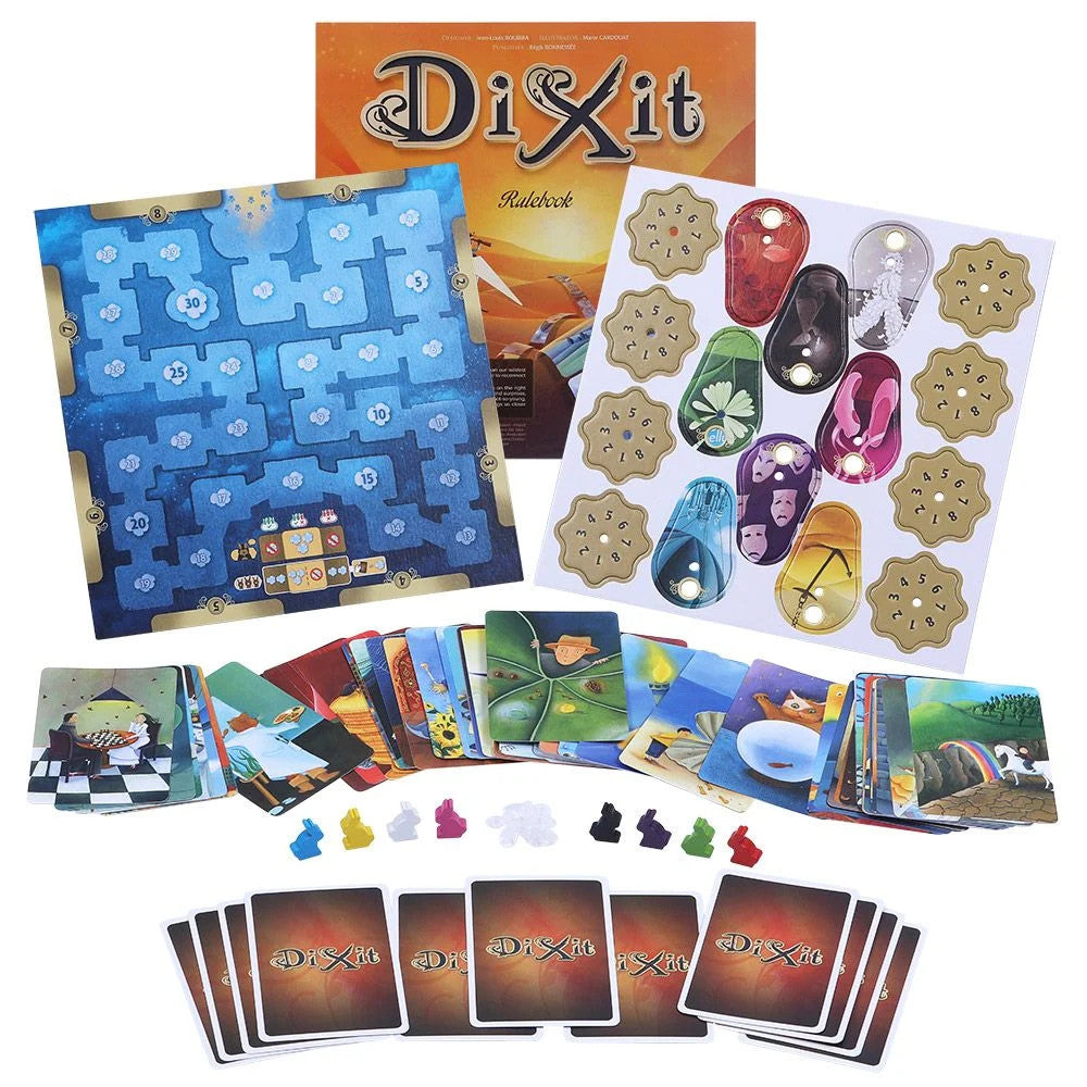 Dixit board game components