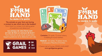 Farm hand Pocket Line Edition Board Game Box