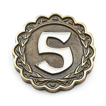 5 Tribes metal coin