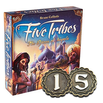Five Tribes metal coins