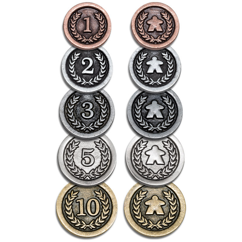 Build your own set of Generic Metal Coins