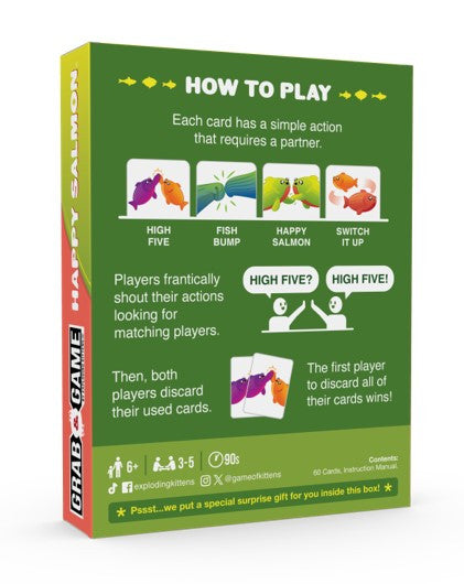 Happy Salmon - Grab and Game Version