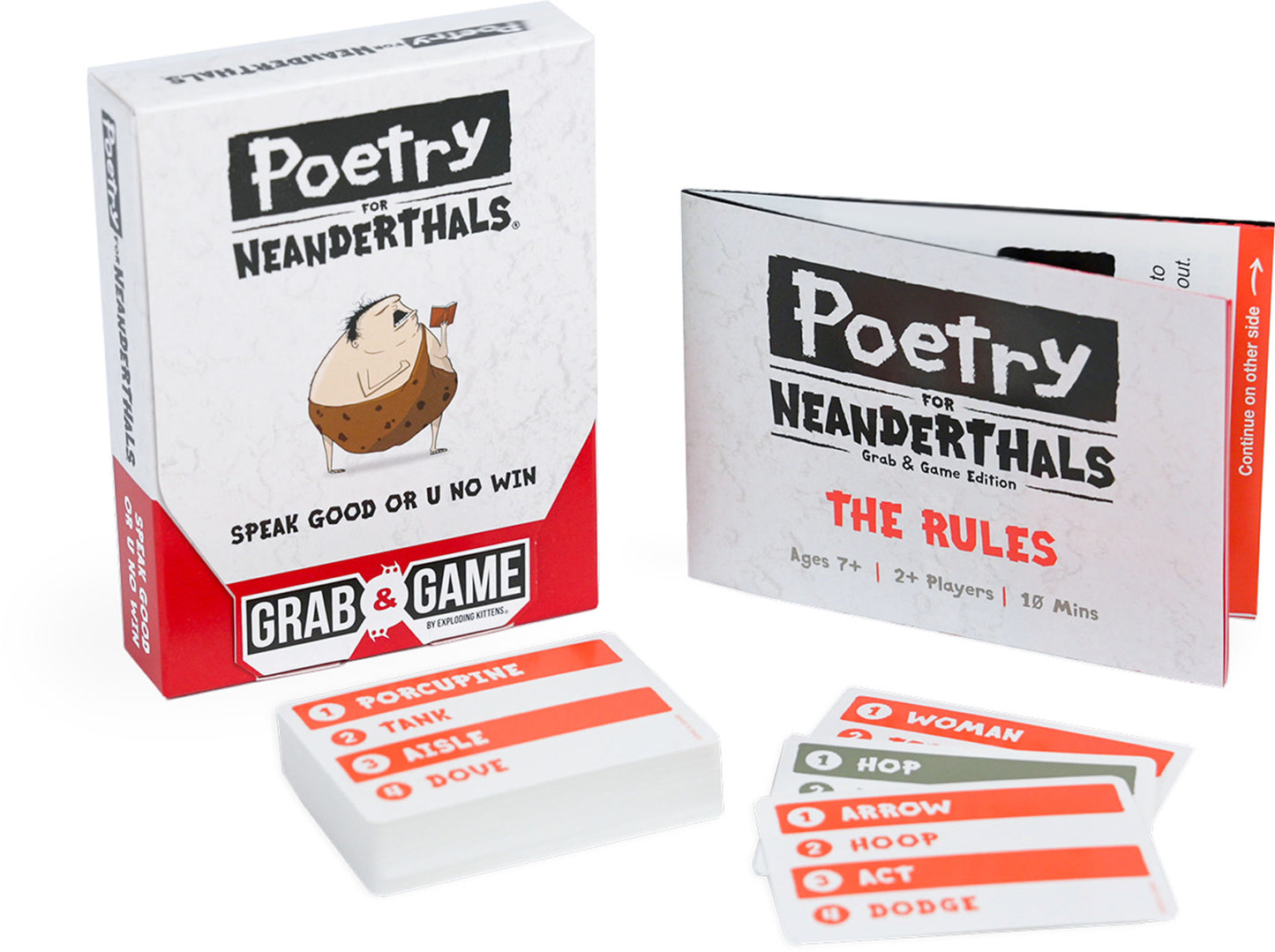 Poetry For Neanderthals - Grab and Game Version