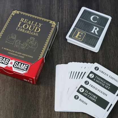 Really Loud Librarians cards