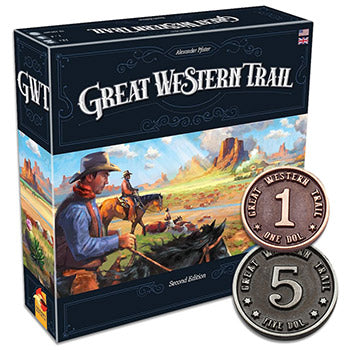 Great Western Trail Metal Coins