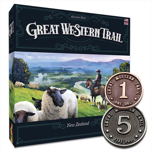 Great Western Trail New Zealand Metal Coins