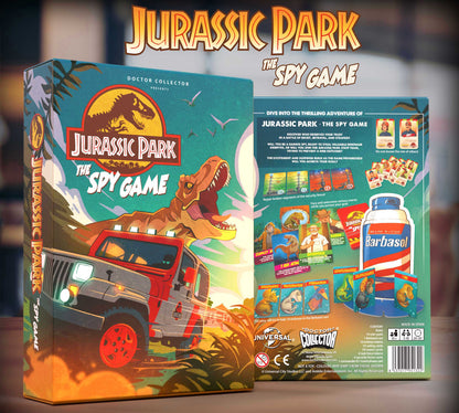 Jurassic Park the Spy Game back of box