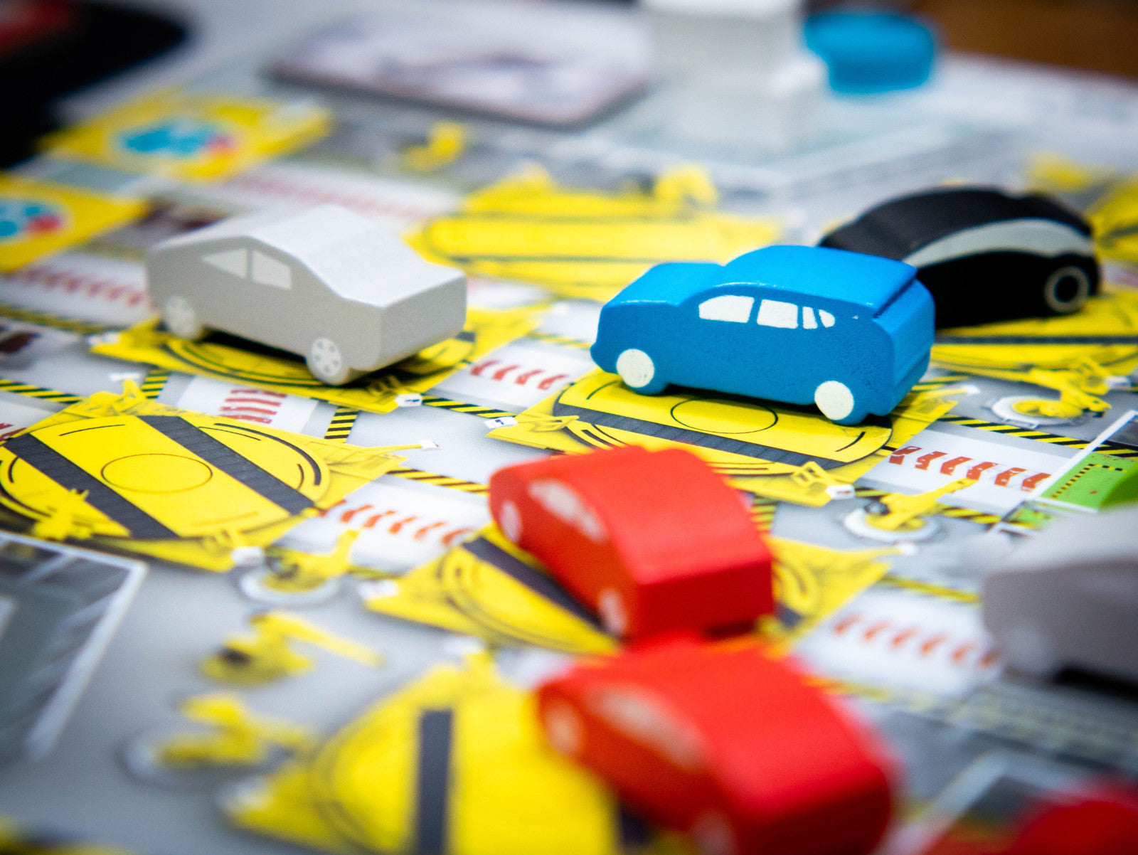 Kanban EV board game car tokens