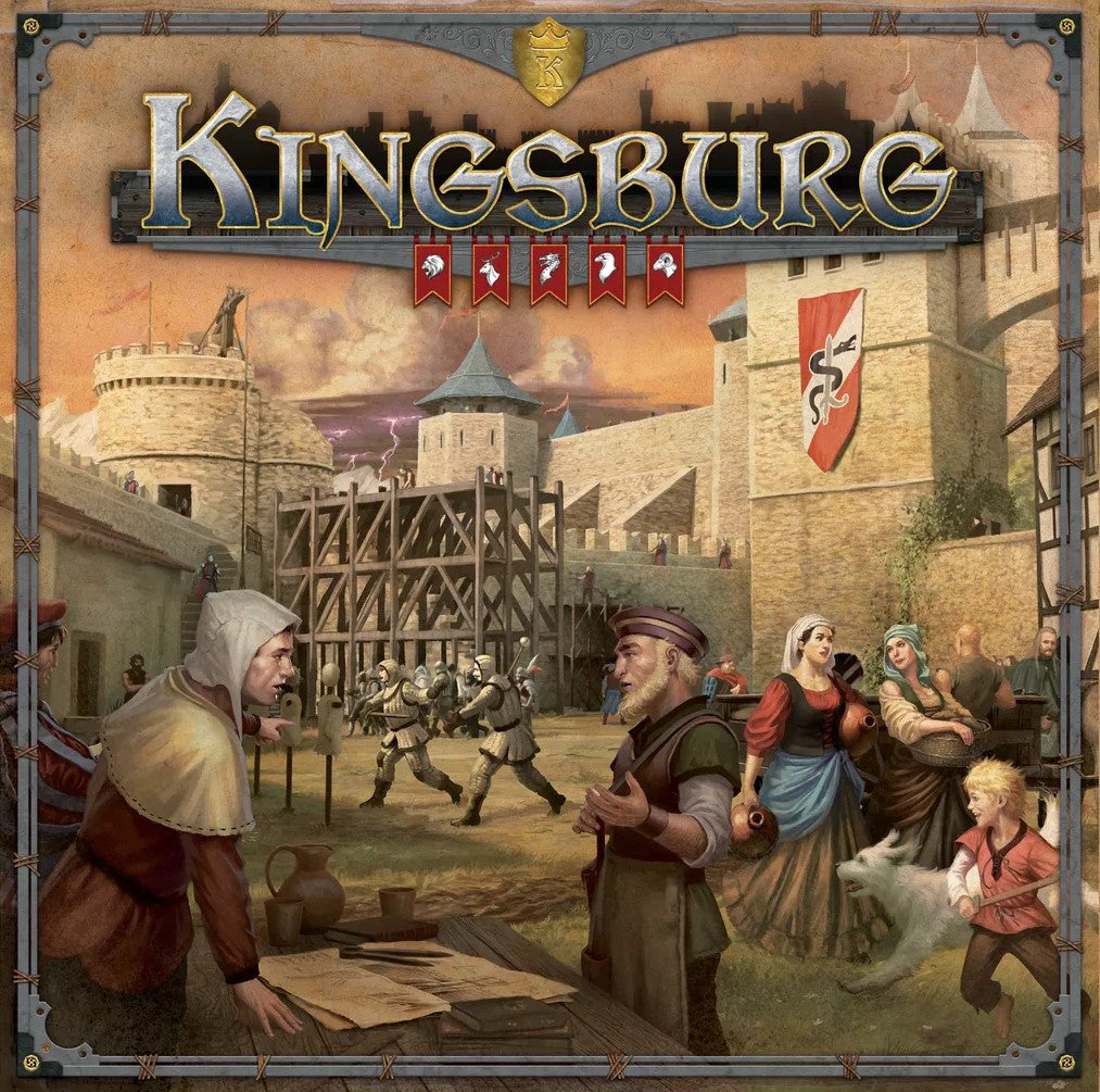 Kingsburg board game box