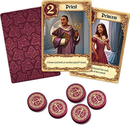 Love Letter Revised Edition board game components