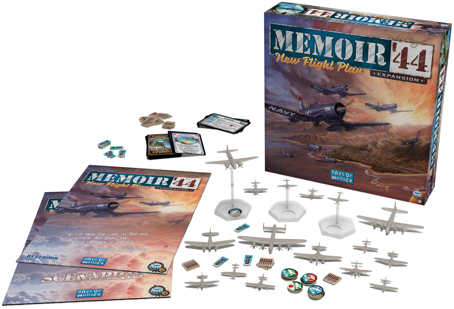 Memoir 44 New Flight Plan Expansion