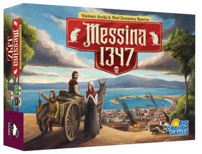 Messina 1347 board game box