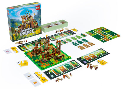 Monkey Palace Board game components