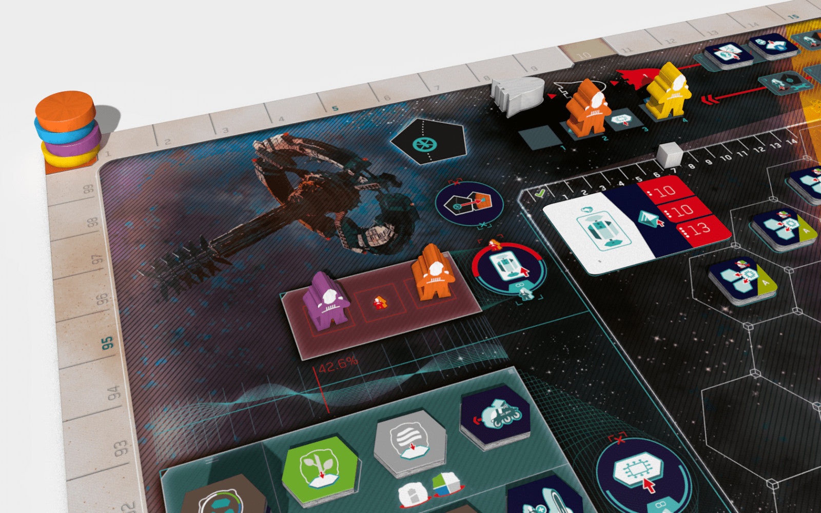 On Mars game board