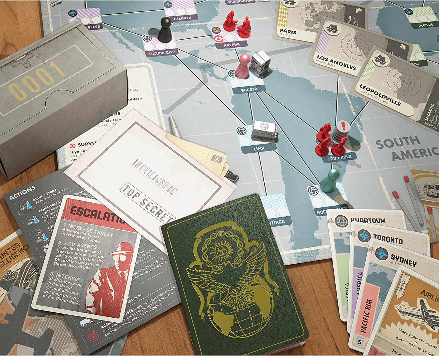 Pandemic Legacy Season 0 Components